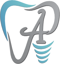 Logo Dentalab – Laboratorium Techniki Dentystycznej w Krakowie, specjalizujące się w protezach, wkładach, akrylu, pracach implantologicznych i szynach